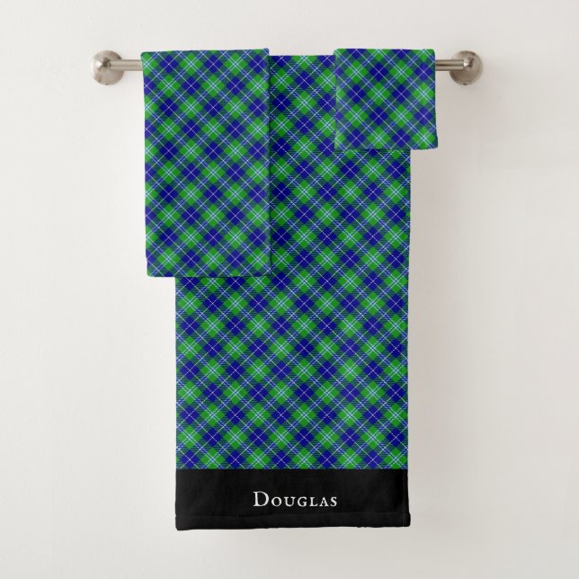 Douglas Clan Tartan Plaid Scottish Motif (En situation)