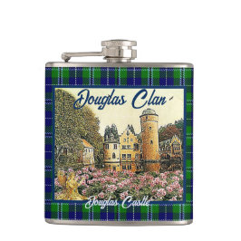Douglas Clans Douglas Castle Hip Flask Flachmann
