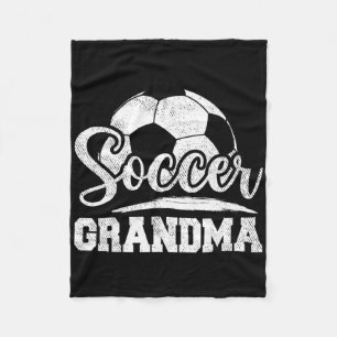 Douglas County Soccer Retro abgenutzt 90er Vintag Fleecedecke