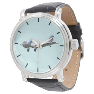 Douglas Dakota DC3 G-AMSV Dash-Wählmarkierungen Armbanduhr