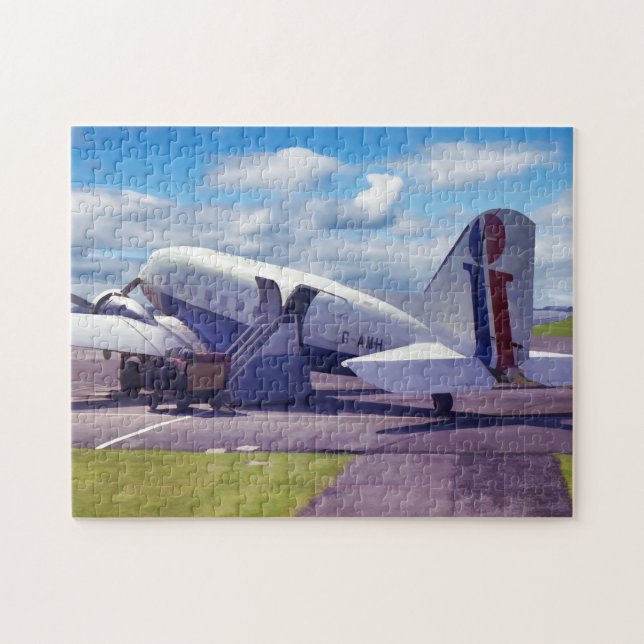 Douglas DC3, ready for departure (Horizontal)
