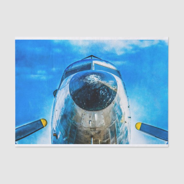 Douglas DC-3 Aircraft Seidenpapier (Vorderseite)