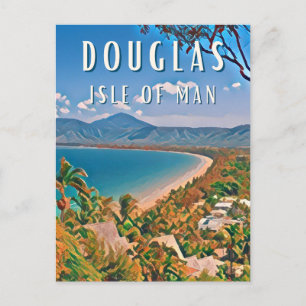 Douglas, die Perle von der Insel Man Postkarte