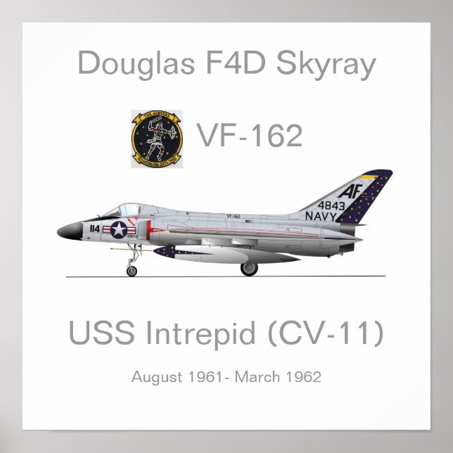 Douglas F4D Skyray Poster (Vorne)