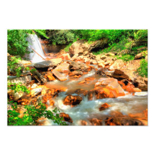 Douglas Falls, West Virginia Fotodruck