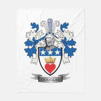 Douglas-Familienwappen-Wappen Fleecedecke