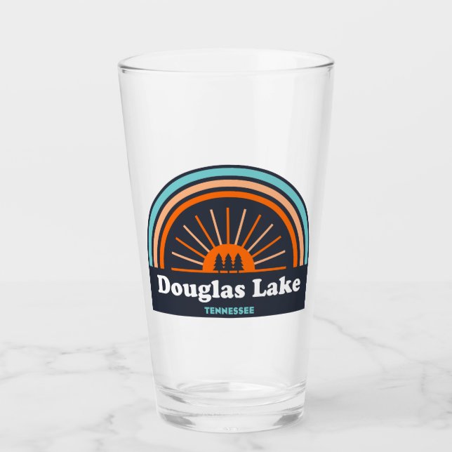 Douglas Lake Tennessee Rainbow Glas (Vorderseite)