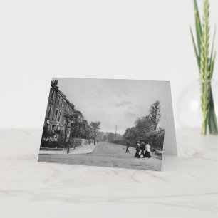 Douglas Road, Canonbury, Islington, c.1905 Karte