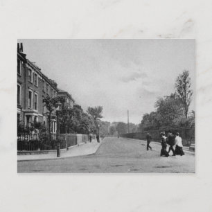 Douglas Road, Canonbury, Islington, c.1905 Postkarte
