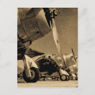 Douglas SBD Dauntless Bomberflugzeuge aus dem Zwei Postkarte
