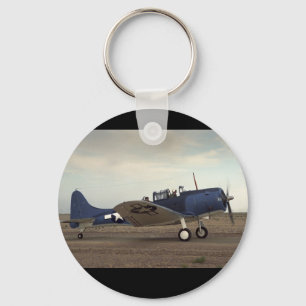 Douglas, SBD Dauntless, _Classic Luftfahrt Schlüsselanhänger