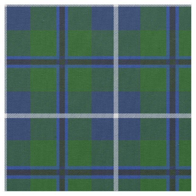 Douglas-Tartan-Druck Stoff (Nahaufnahme)