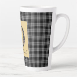 Douglas Tartan Monogram D Milchtasse