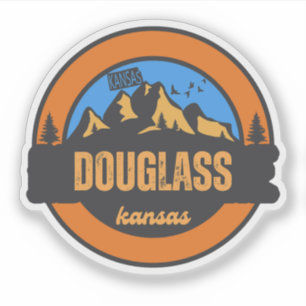 Douglass, Kansas Aufkleber