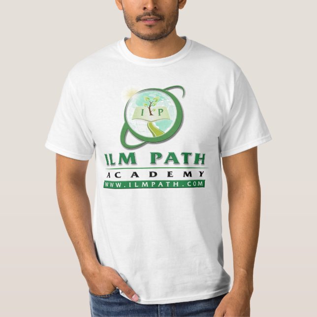 Douille courte de T-shirt - académie de chemin (Devant)