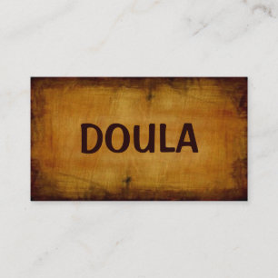 Doula Antiquität Geschäfts Karte