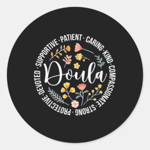 Doula Aufwertung Birth Doula Postpum Doula Doula Runder Aufkleber