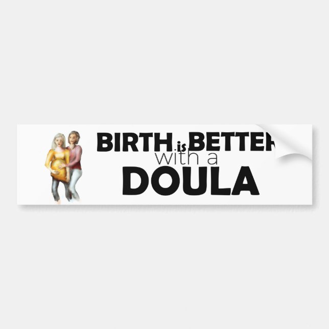 Doula Autoaufkleber (Vorne)