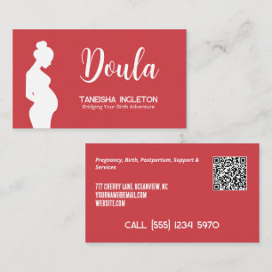 Doula Benutzerdefinierte QR Visitenkarte