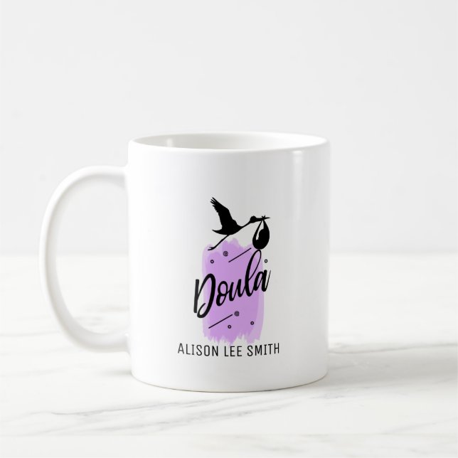 Doula Birth Coach Kaffeetasse (Links)