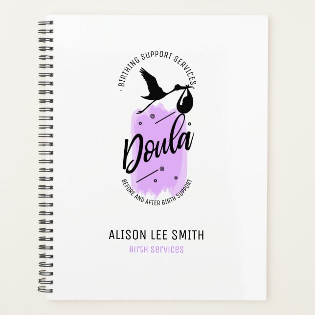 Doula Birth Coach Planer (Vorderseite)