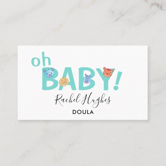 Doula Business Card Visitenkarte (Vorderseite)