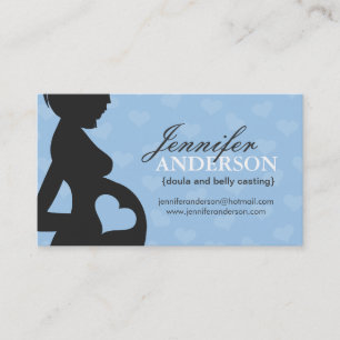 Doula, cartes de visite de bâti de sage-femme et