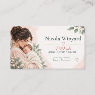 Doula-Geschäftskarte Visitenkarte