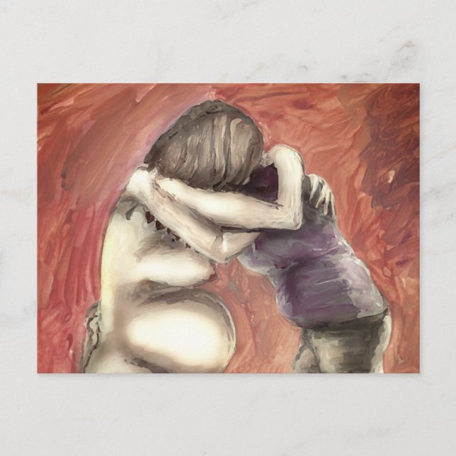 Doula hug Postkarte (Vorderseite)