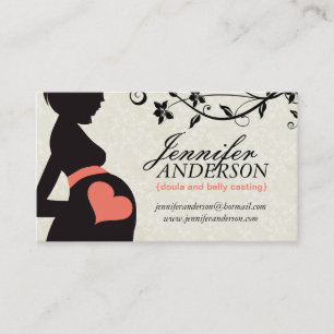 Doula, Midfrau und Bly Casting Business Cards Visitenkarte