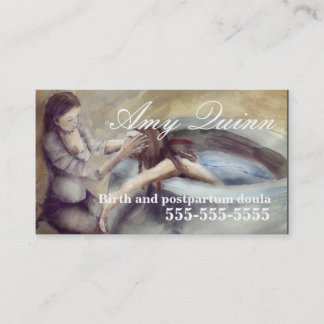 Doula ou cartes de visite de sage-femme