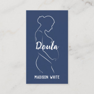 Doula Pregnancy Custom QR Business Card Visitenkarte