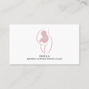 Doula Schwangerschaft Krankenschwester Hebamme Geb Visitenkarte
