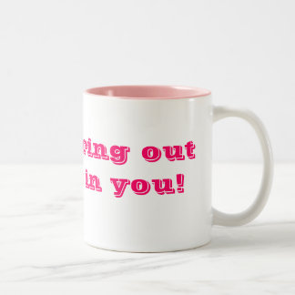 Doulas bringen das Beste in Ihnen heraus! Zweifarbige Tasse