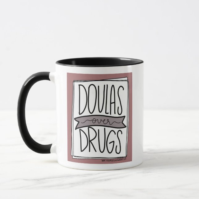 Doulas über Drogen-Tasse Tasse (Links)