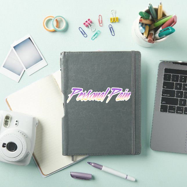 Douleur personnelle - Sticker coupé (Couverture iPad)