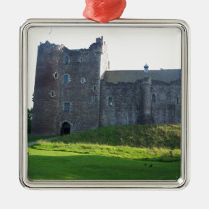 Doune Schloss Schottland Silbernes Ornament