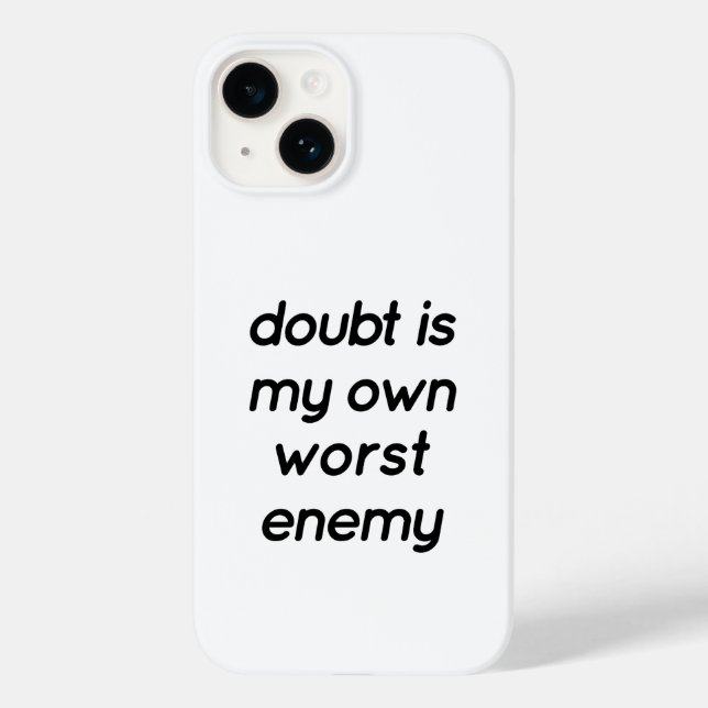 Douter coque iphone (Verso)