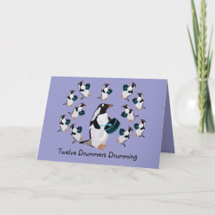 Douze Drummers Cartes de tambours