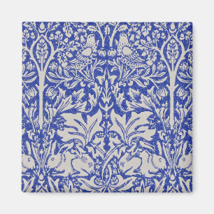 Dove and Rabbit, William Morris Magnet
