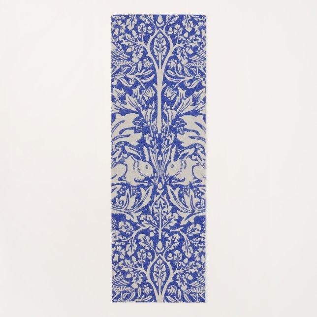 Dove and Rabbit, William Morris Yogamatte (Vorderseite)