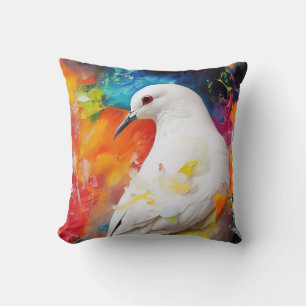 Dove Animal Discovery Adventure Nature Planet Kissen