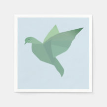 Dove Art, Peace Paper Napkins