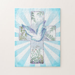 Dove Croix Chrétienne   puzzle