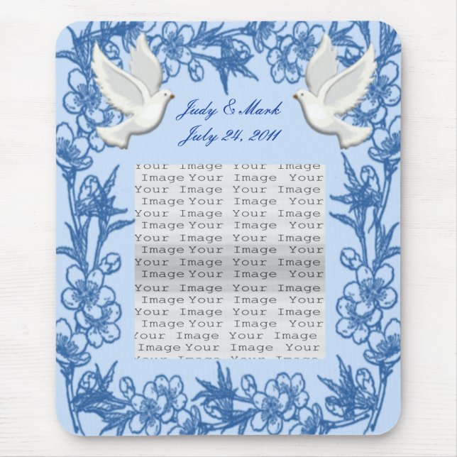 Dove Custom Mouse Pad Mousepad (Vorne)