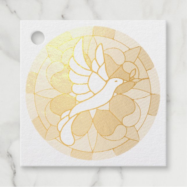 Dove Geschenkanhänger (Vorderseite)