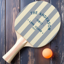 Dove Gray Striping & Family Name