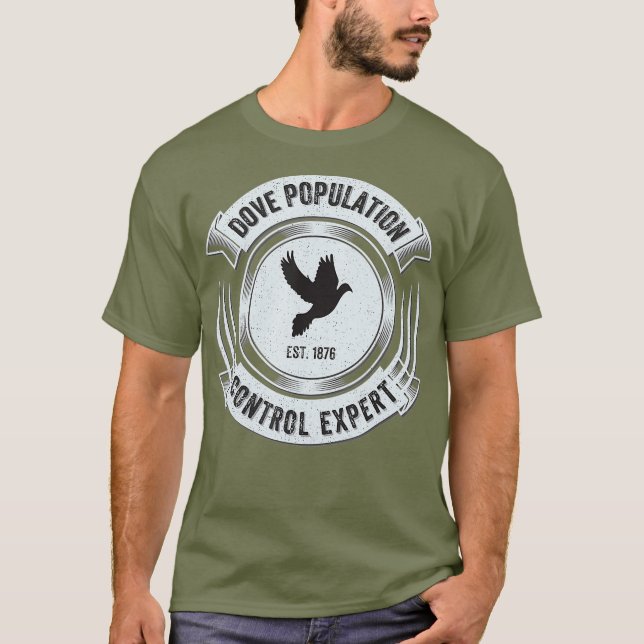 Dove Jagd Funny Upland Bird Hunter Geschenk T-Shirt (Vorderseite)