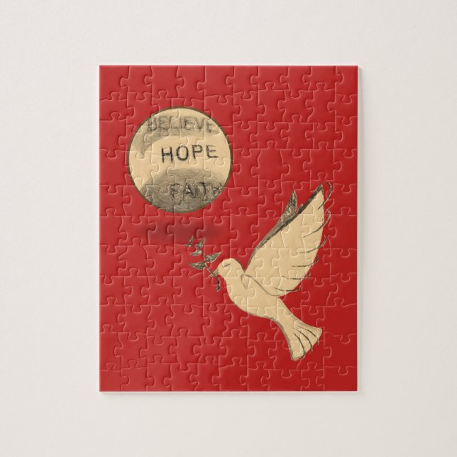 Dove Jigsaw Puzzle (Vertikal)