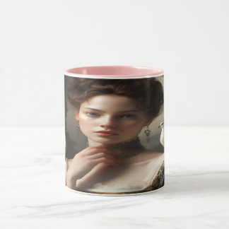 Dove Lady Coffee Tasse